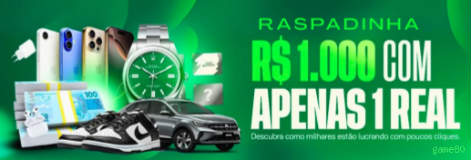 Imagem promocional da game80 mostrando a plataforma e suas vantagens